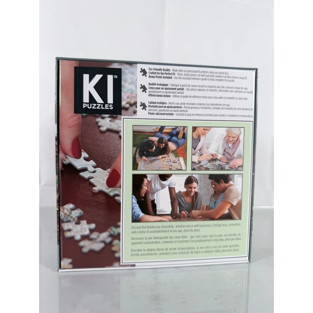 NEW 550 Piece Puzzle w/Poster Call Of The Blue Jay 24